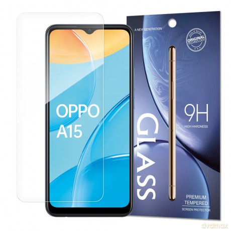 Tempered Glass szkło hartowane 9H Oppo A15 (opakowanie - koperta)