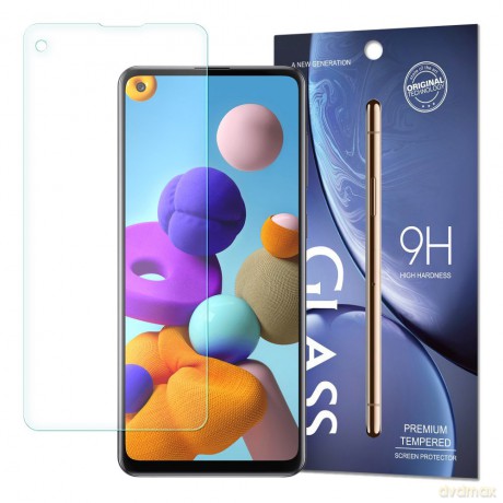 Tempered Glass szkło hartowane 9H Samsung Galaxy A21S (opakowanie - koperta)