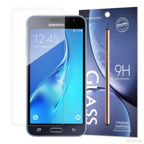 Tempered Glass szkło hartowane 9H Samsung Galaxy J3 2016 (opakowanie - koperta)