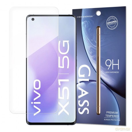 Tempered Glass szkło hartowane 9H Vivo X51 5G (opakowanie - koperta)