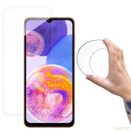 Wozinsky Nano Flexi hybrydowa elastyczna folia szklana szkło hartowane Samsung Galaxy A23