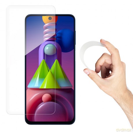 Wozinsky Nano Flexi hybrydowa elastyczna folia szklana szkło hartowane Samsung Galaxy M51