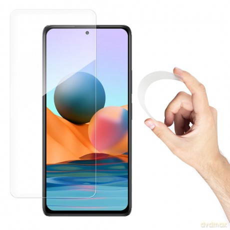 Wozinsky Nano Flexi hybrydowa elastyczna folia szklana szkło hartowane Xiaomi Redmi Note 10 Pro