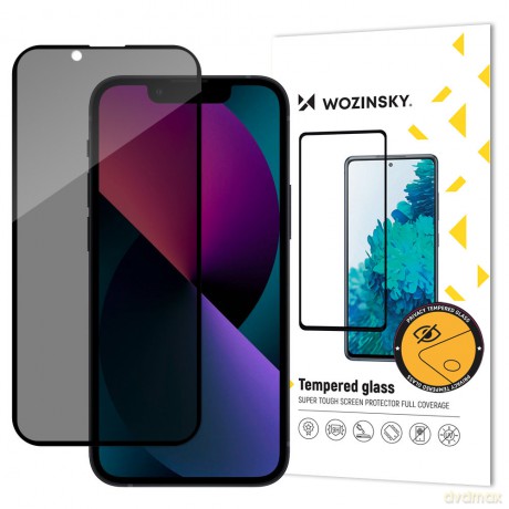 Wozinsky Privacy Glass szkło hartowane do iPhone 13 mini z filtrem Anti Spy prywatyzujące