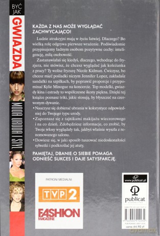 Być Jak Gwiazda Moda Uroda Styl (twarda) - Aleksandra Więcka [KSIĄŻKA]
