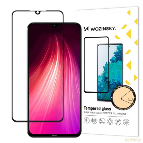 Wozinsky super wytrzymałe szkło hartowane Full Glue na cały ekran z ramką Case Friendly Xiaomi Redmi 9C przezroczysty