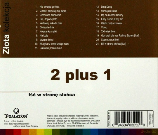 2 Plus 1: (Dwa + Jeden) Złota Kolekcja [CD]