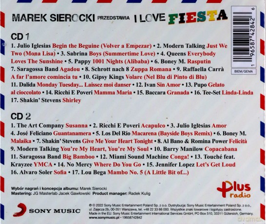 Marek Sierocki Przedstawia: I Love Fiesta [2CD]