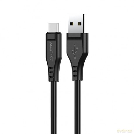 Acefast kabel USB - USB Typ C 1,2m, 3A czarny (C3-04 black)