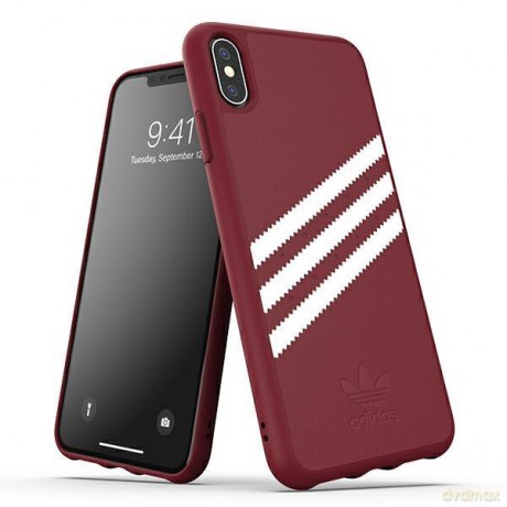 Adidas OR Moulded Case Suede iPhone Xs Max czerwony/red 33283