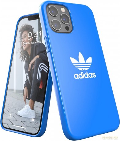 Adidas OR SnapCase Trefoil iPhone 12 Pro Max niebieski/blue 42291