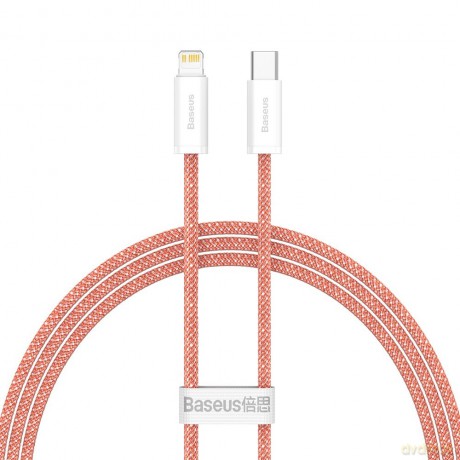 Baseus Dynamic kabel USB Typ C - Lightning Power Delivery 20W 1m pomarańczowy (CALD000007)