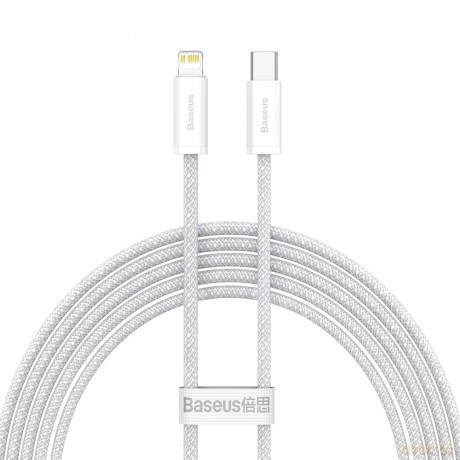 Baseus Dynamic kabel USB Typ C - Lightning Power Delivery 20W 2m biały (CALD000102)