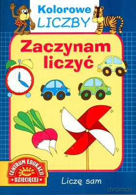 Zaczynam Liczyć Kolorowe Liczby [KSIĄŻKA]