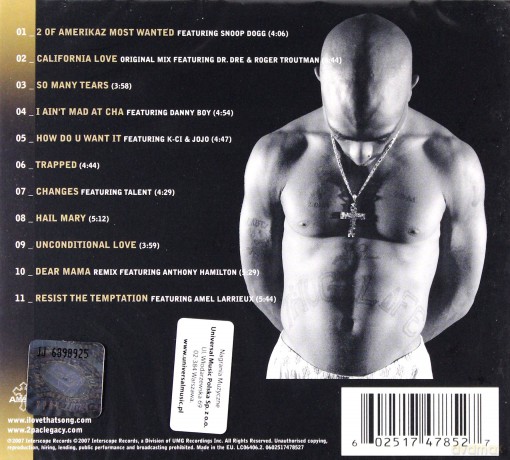 2Pac: Best Of 2Pac part 1: Thug (digipack) [CD]