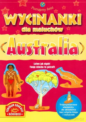 Wycinanki Dla Maluchów Australia (broszurowa) [KSIĄŻKA]