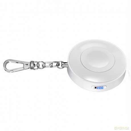 Choetech ładowarka bezprzewodowa Qi powerbank MFI do Apple Watch z akumulatorem 900mAh biały (T313)