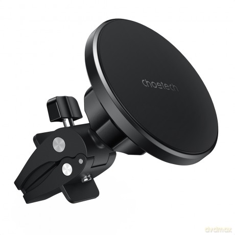 Choetech magnetyczny uchwyt samochodowy do iPhone kompatybilny z MagSafe do kratki wentylacji czarny (AT0003)