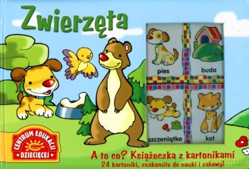 Zwierzęta Co To Za Książeczka Z Kartonikami (twarda) [KSIĄŻKA]