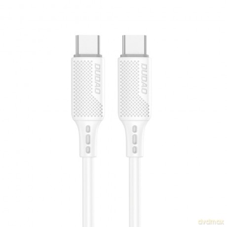 Dudao kabel USB Typ C do ładowania i transferu danych 100W PD 1m biały (L5S_1M)