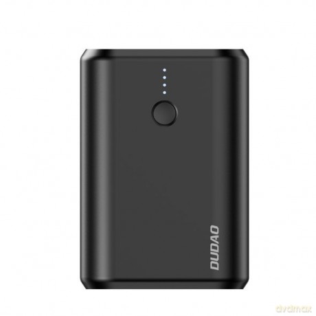 Dudao power bank 10000 mAh Power Delivery Quick Charge 3.0 22,5 W czarny (K14_Black)