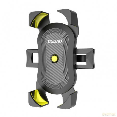 Dudao rowerowy motocyklowy uchwyt na telefon na kierownicę czarny (F7H black)