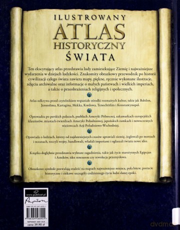 Ilustrowany Atlas Historyczny Świata (twarda) [KSIĄŻKA]