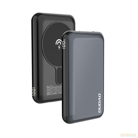 Dudao TGK1 powerbank z ładowarką bezprzewodową 15W 10000mAh granatowy (TGK1-dark blue)