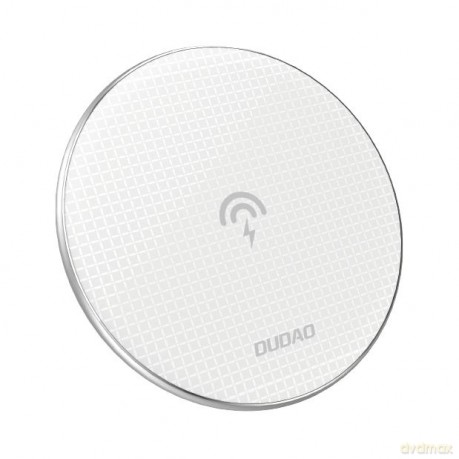Dudao ultra cienka stylowa bezprzewodowa ładowarka Qi 10 W biały (A10B white)