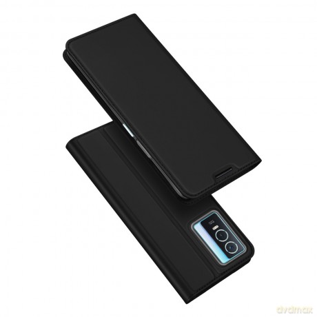 Dux Ducis Skin Pro etui z klapką Vivo Y76 5G/Y76s/Y74s czarny