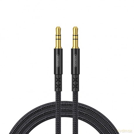 Joyroom kabel audio stereo AUX 3,5 mm mini jack 2 m czarny (SY-20A1)