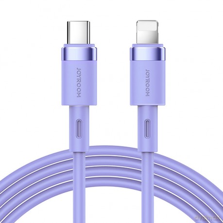 Joyroom kabel przewód USB Typ C - Lightning PD 20W 1,2m fioletowy (S-1224N9)