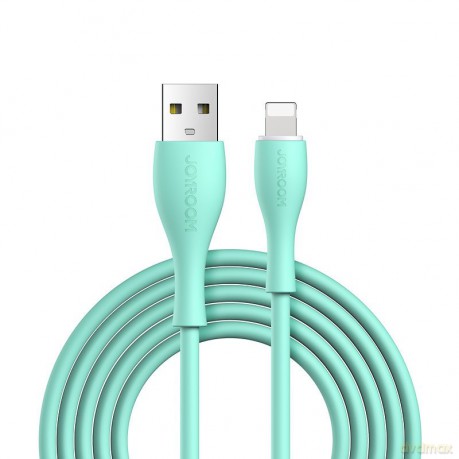 Joyroom kabel USB - Lightning 2,4 A 1 m zielony (S-1030M8)