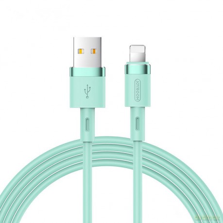 Joyroom kabel USB - Lightning 2,4A 1,2 m (S-1224N2 Green)