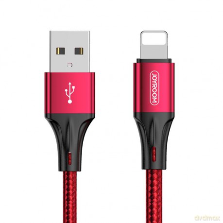 Joyroom kabel USB - Lightning 3 A 0,2 m czerwony (S-0230N1)
