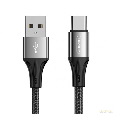 Joyroom kabel USB - USB Typ C 3 A 0,2 m czarny (S-0230N1)