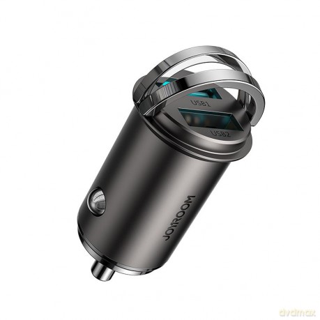 Joyroom ładowarka samochodowa 2 x USB 15W 3,1A szary (C-A48)