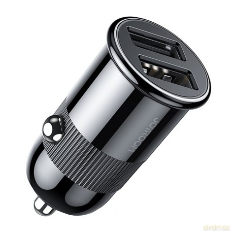 Joyroom ładowarka samochodowa 2x USB 3,1 A czarny (C-A06)