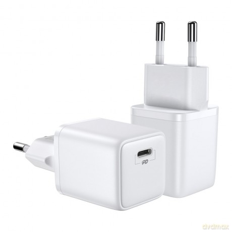 Joyroom szybka ładowarka sieciowa USB Typ C 30W Power Delivery Quick Charge 3.0 AFC FCP biała (L-P301)