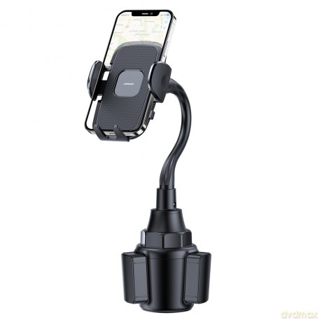 Joyroom uchwyt samochodowy na telefon do miejsca na kubek czarny (JR-ZS259)