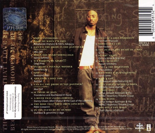 2pac: The Rose That Grew From Concrete vol.1 [CD]