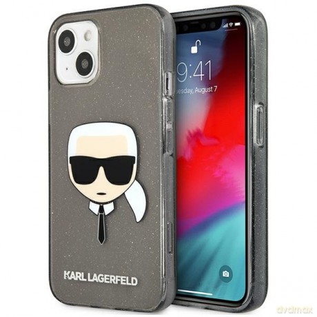 Karl Lagerfeld KLHCP13MKHTUGLB etui iPhone 13 6,1" czarny