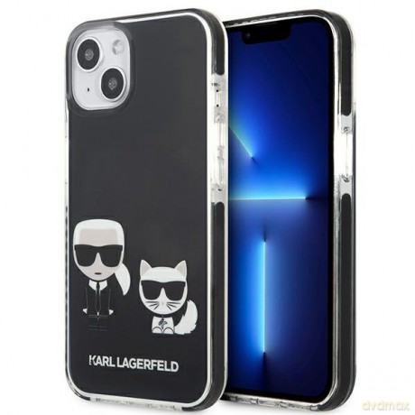 Karl Lagerfeld KLHCP13MTPEKCK iPhone 13 6,1" hardcase czarny/black Karl&Choupette