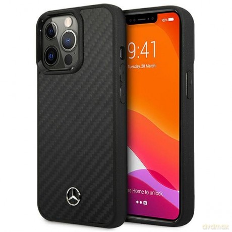 Mercedes MEHCP13XRCABK iPhone 13 Pro Max 6,7" czarny/black carbon hardcase Dynamic Line