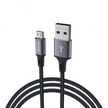 Proda Azeada kabel przewód do szybkiego ładowania USB - Micro USB 3 A Power Delivery 1m szary (PD-B52m)