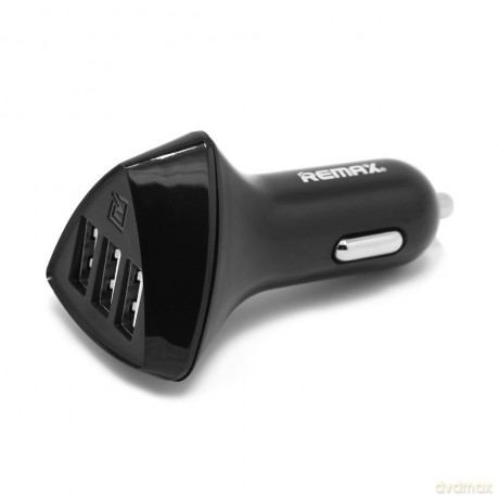 REMAX Alien RCC-340 uniwersalna ładowarka samochodowa 4.2A 3xUSB czarna