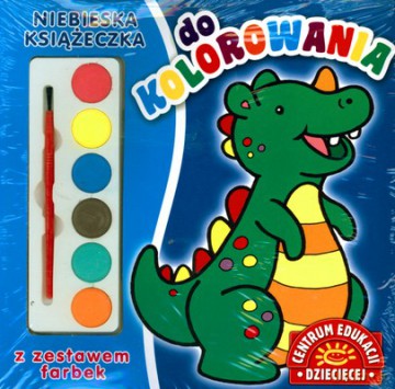 Do Kolorowania niebieska Książeczka [KSIĄŻKA]