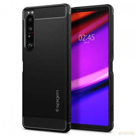 Spigen Rugged Armor Sony Xperia 1 IV czarny (20901-0)