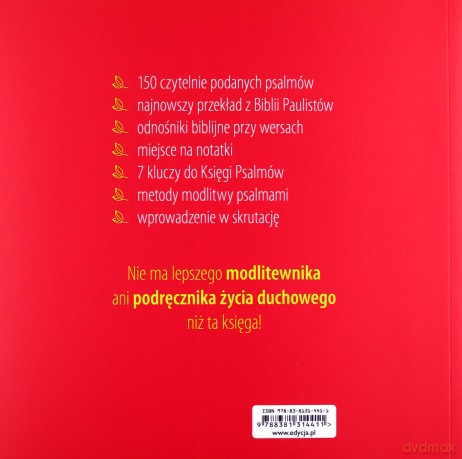 Księga Psalmów z notatnikiem i skrutacją [KSIĄŻKA]