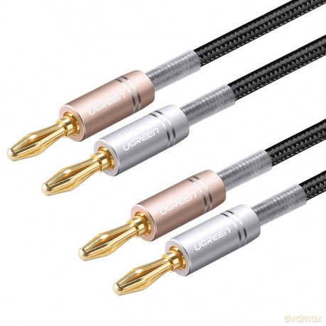 Ugreen kabel głośnikowy dwukanałowy z wtykiem bananowym (AV152 50536)
